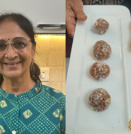 Gond Khajoor Ke Ladoo | Dates Gond Laddu Recipe