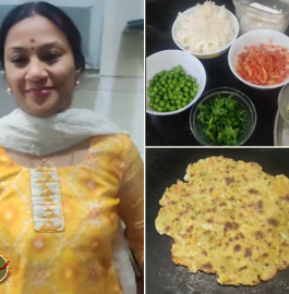 Mix Veg Paratha | Vegetable Paratha Recipe