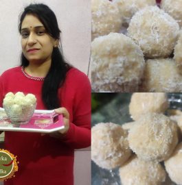 Nariyal Til Laddu Recipe