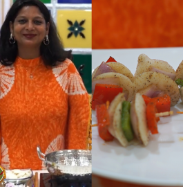 Mini Idli Skewers | Cocktail Idli Recipe