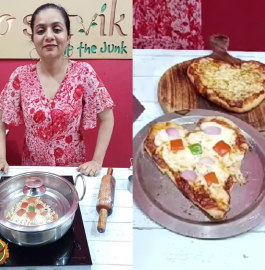 Homemade Pizza | 2 Types Of Veg Pizza Recipe