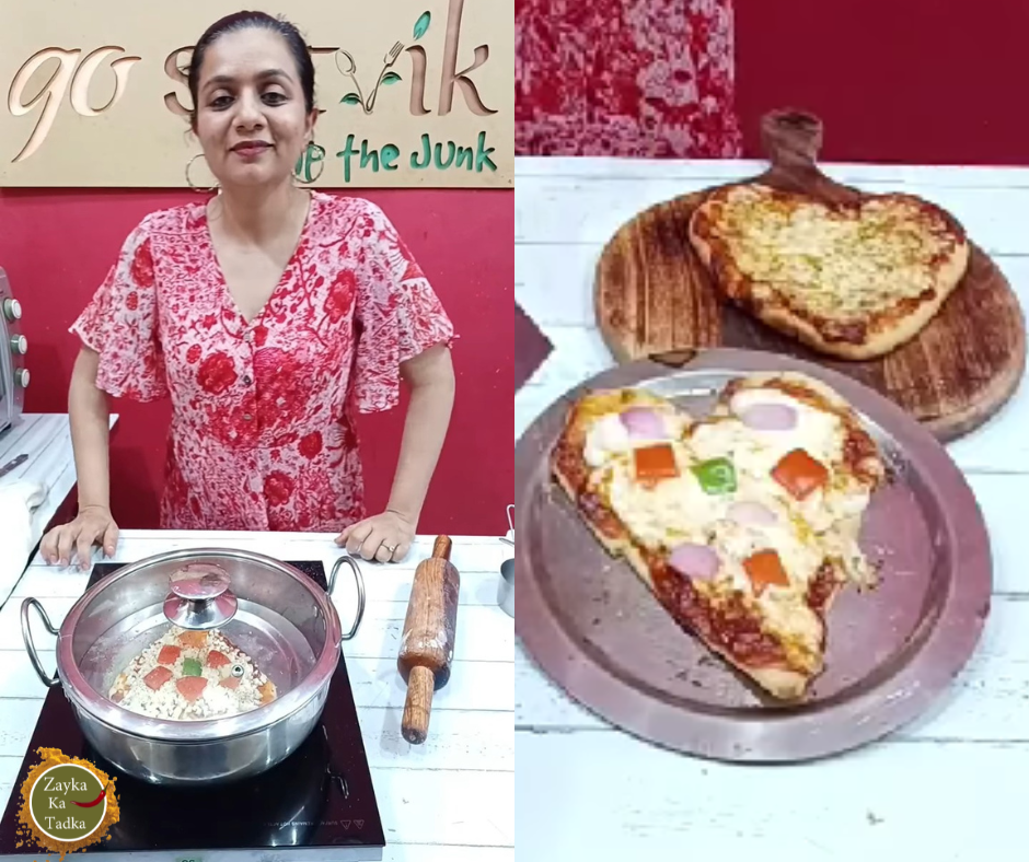 Homemade Pizza | 2 Types Of Veg Pizza Recipe
