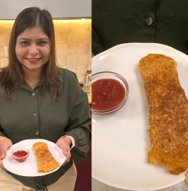 Masoor Dal Paneer Dosa Recipe