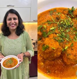 Cabbage Kofta Curry | Patta Gobhi Kofta Curry Recipe