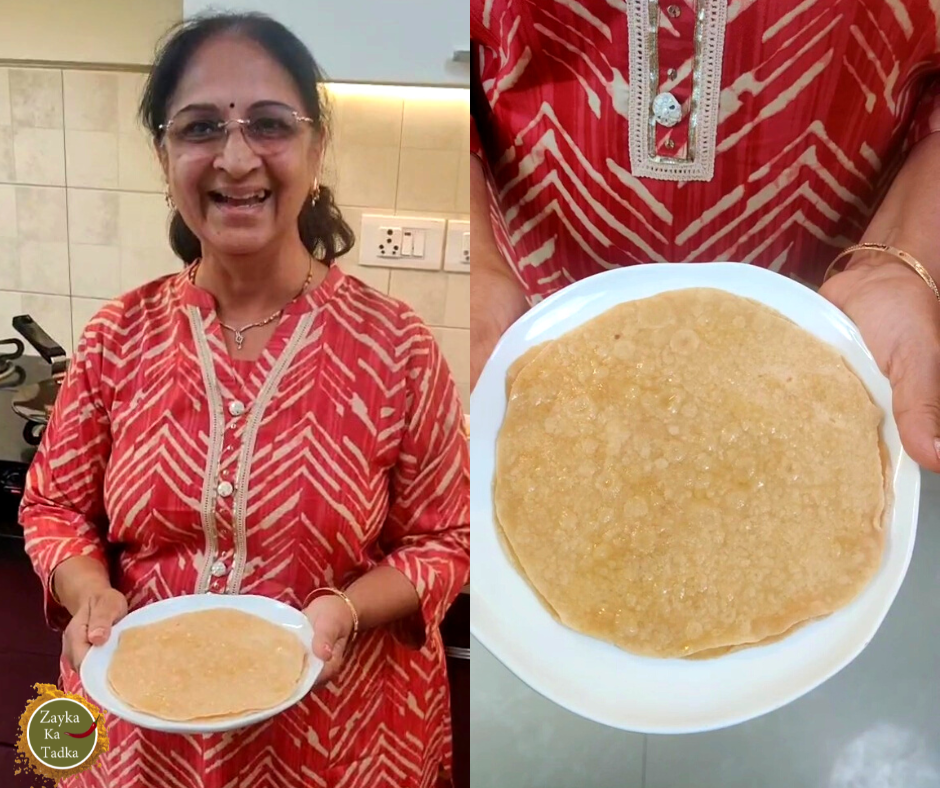 Pad Wali Roti | Gujarati Thin Roti Recipe