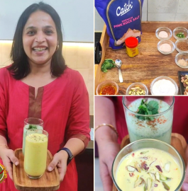 Kesar Pista Lassi And Masala Buttermilk Recipe