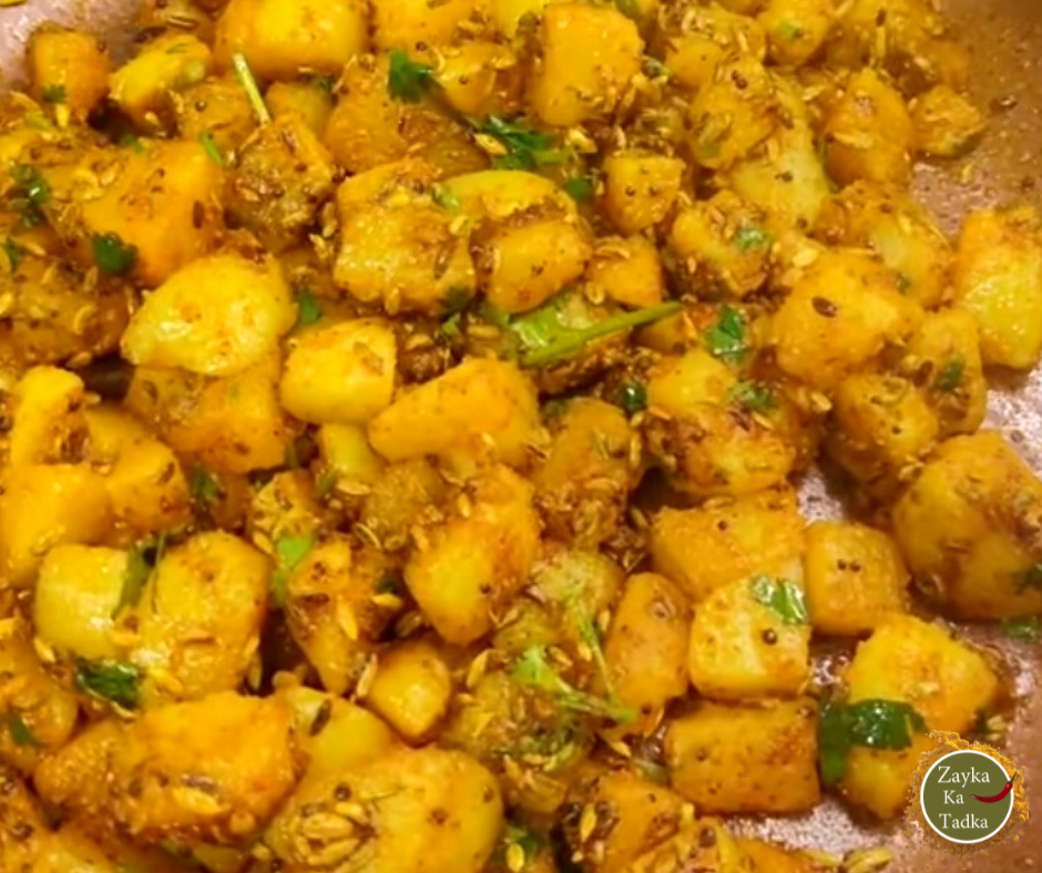 Saunf Wale Aloo Ki Sukhi Sabzi – Travel Special Sabji Recipe