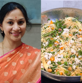 Mix Veg Vermicelli Upma | Mix Veg Sewaiyan Recipe