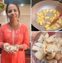 Shakkarpara | Sugar Coated Shakkar Pare Recipe