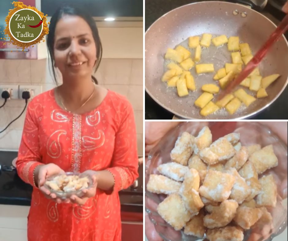 Shakkarpara | Sugar Coated Shakkar Pare Recipe