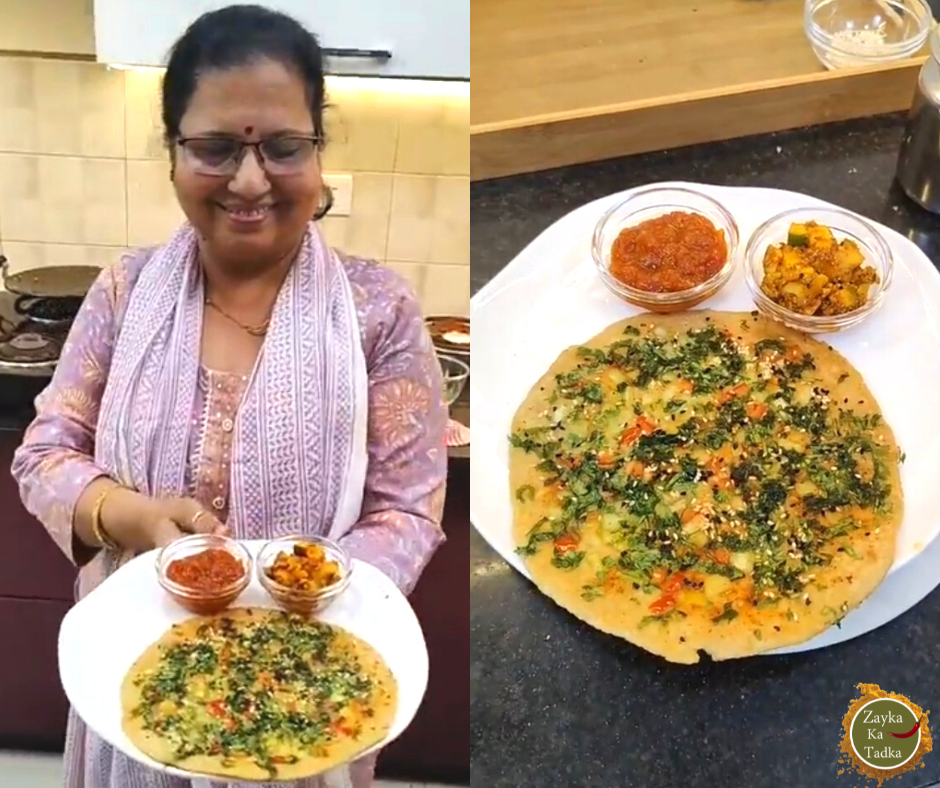 Dhaniya Mirch Ka Paratha Recipe