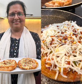 Bun Pizza | Pizza Bun Recipe