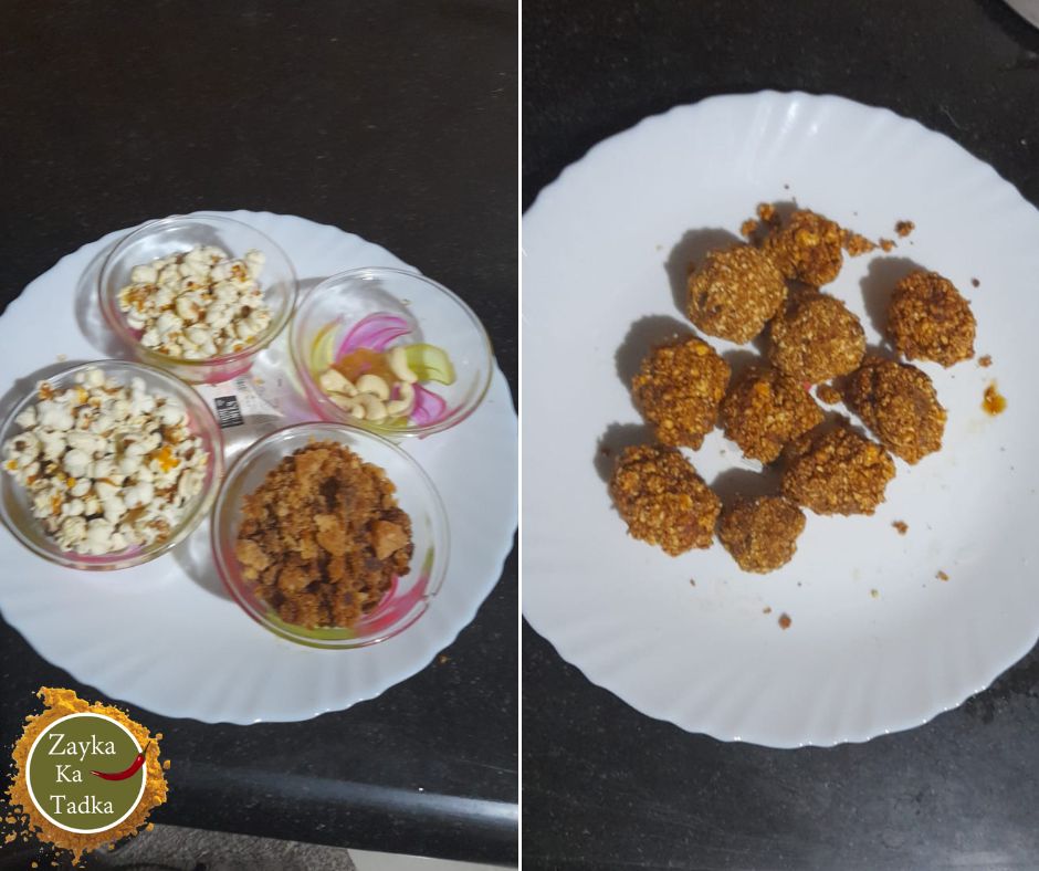 Popcorn Laddu Recipe