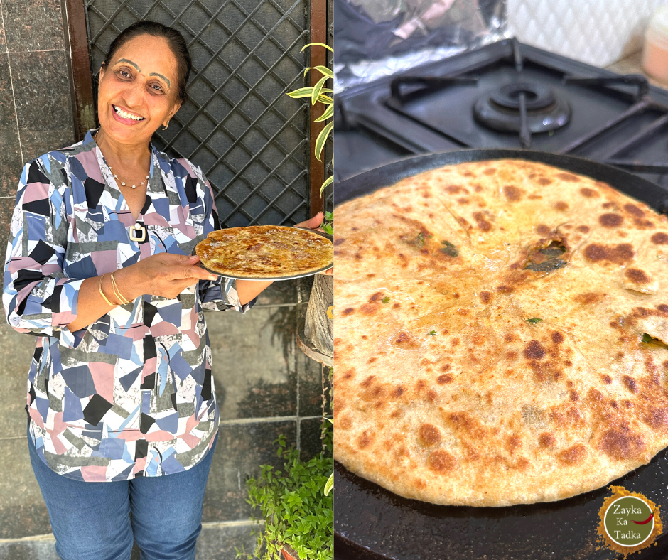 Bahubali Paratha | 2 In 1 Paratha Recipe