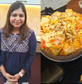 Paneer Tikka Roti Pizza Recipe