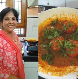 Stuffed Tomato Curry | Bharva Tamatar Recipe
