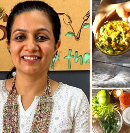 Roasted Mango Chutney | Bhune Aam Ki Chutney Recipe