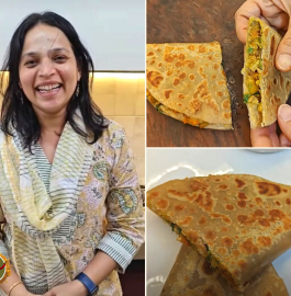 Chhole Roti Wrap Recipe