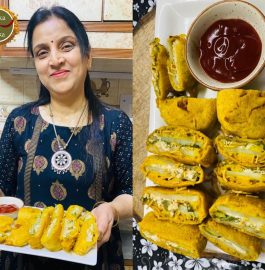 Stuffed Aloo Pakoda Recipe