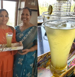 Nimbu Pudina Sharbat | Mint Lemonade Recipe