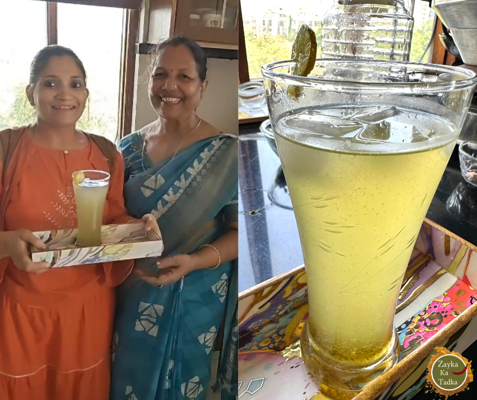 Nimbu Pudina Sharbat | Mint Lemonade Recipe