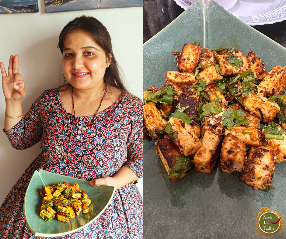 Garlic Paneer | Lahsuni Paneer Recipe