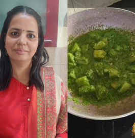 Hariyali Aloo | Hariyali Aloo Curry Recipe