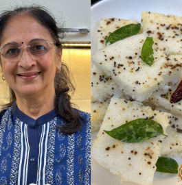 White Dhokla | Gujarati Khatta Meetha Dhokla Recipe