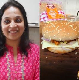 Tandoori Paneer Tikka Burger Recipe