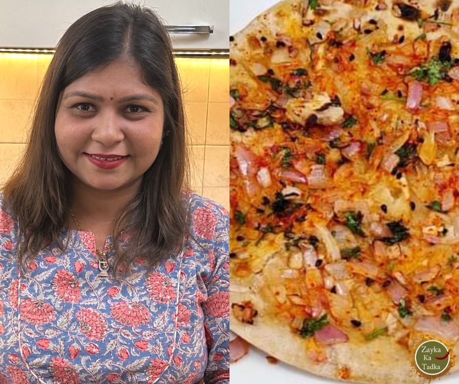 Tandoori Pyaz Paratha On Tawa Recipe