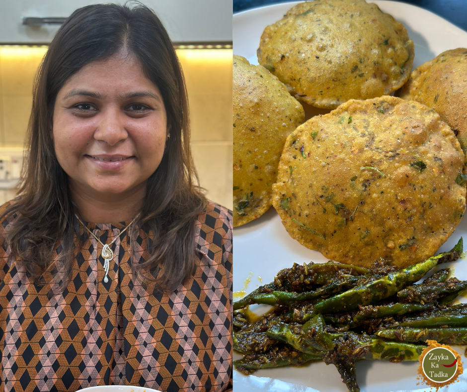 Masala Mirchi With Poori Recipe