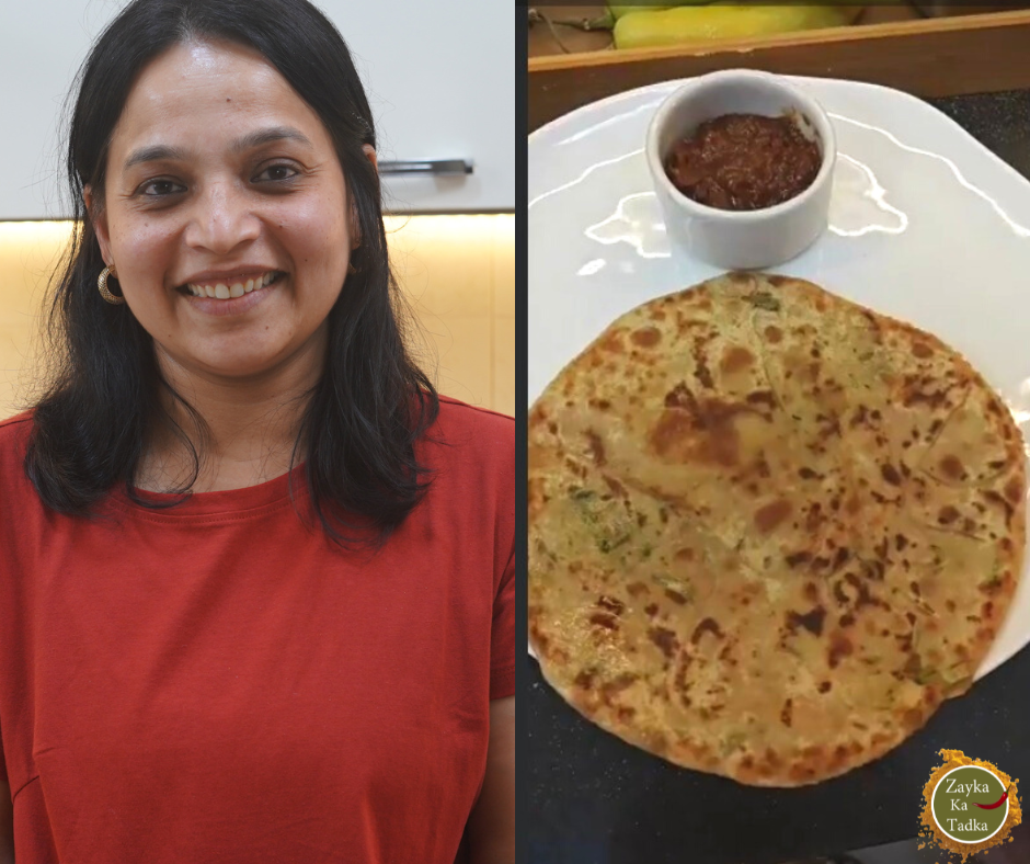 Cheesy Green Chilli Paratha | Hari Mirch Ka Paratha Recipe