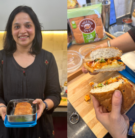 Paneer Makhani Sub Sandwich Recipe