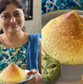 Cone Dosa With Coconut Chutney Recipe