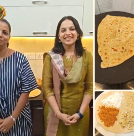 4 In 1 Paratha | Dry Fruit Meetha Paratha Recipe