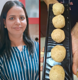 Dry Fruits Aata Ladoo | Aata Laddu Recipe