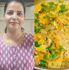 Papad Pyaz Ki Sabji Recipe