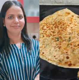 4 In 1 Paratha | Achari Papad Paratha Recipe