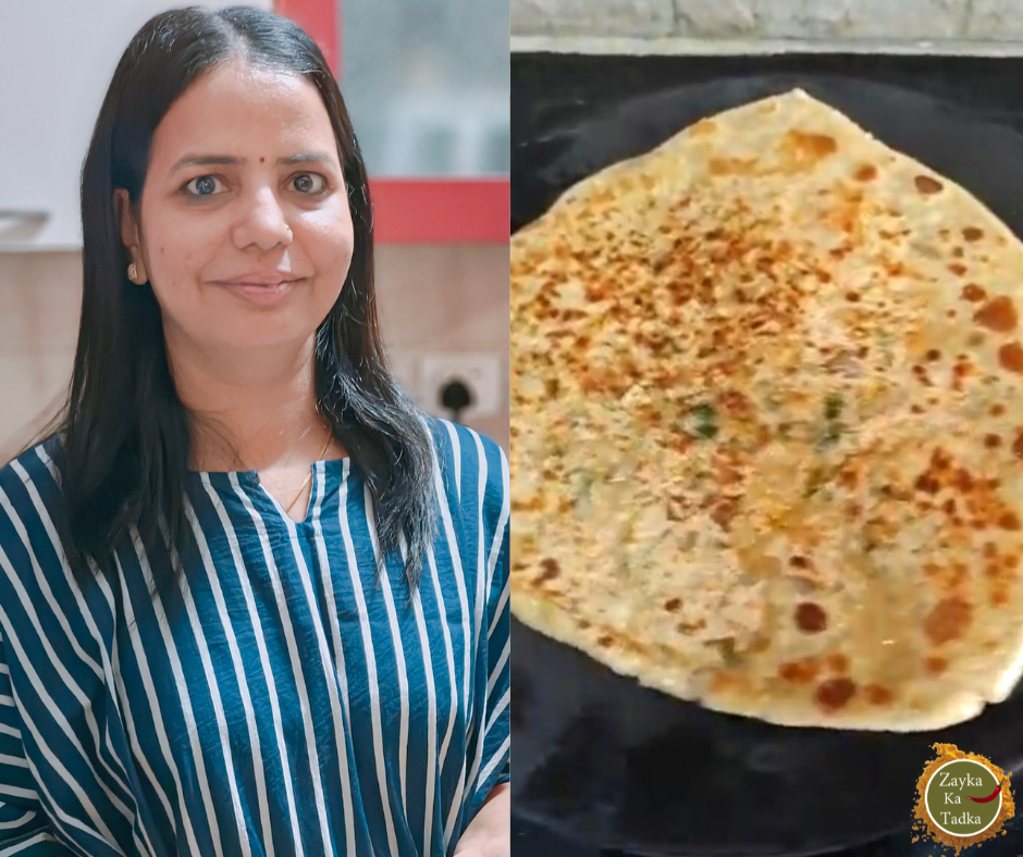 4 In 1 Paratha | Achari Papad Paratha Recipe