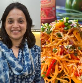 Desi Pizza Noodles Recipe