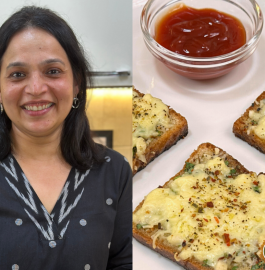 Cheesy Garlic Bread | Garlic Cheese Bread Recipe