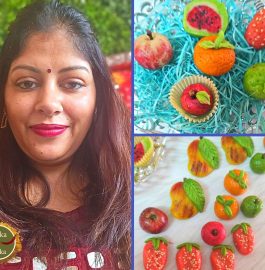 Kaju Katli In Fruit Shapes Recipe