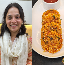 Leftover Murmura Tikki | Puffed Rice Tikki Recipe