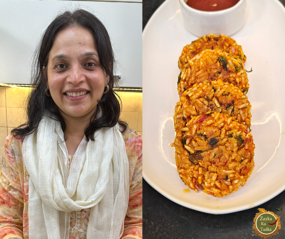 Leftover Murmura Tikki | Puffed Rice Tikki Recipe