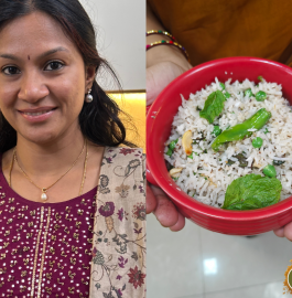 Matar Pudina Pulao | Peas Mint Pulav Recipe