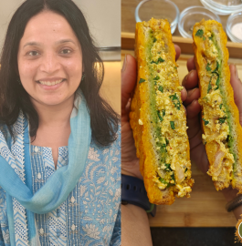 Bread Pakoda Sandwich Recipe