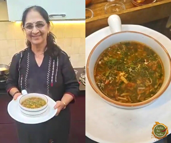 Veg Manchow Soup Manchow Soup Zayka Ka Tadka