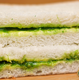 Green Chutney Sandwich Recipe