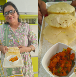 Chousela With Tomato Chutney Recipe