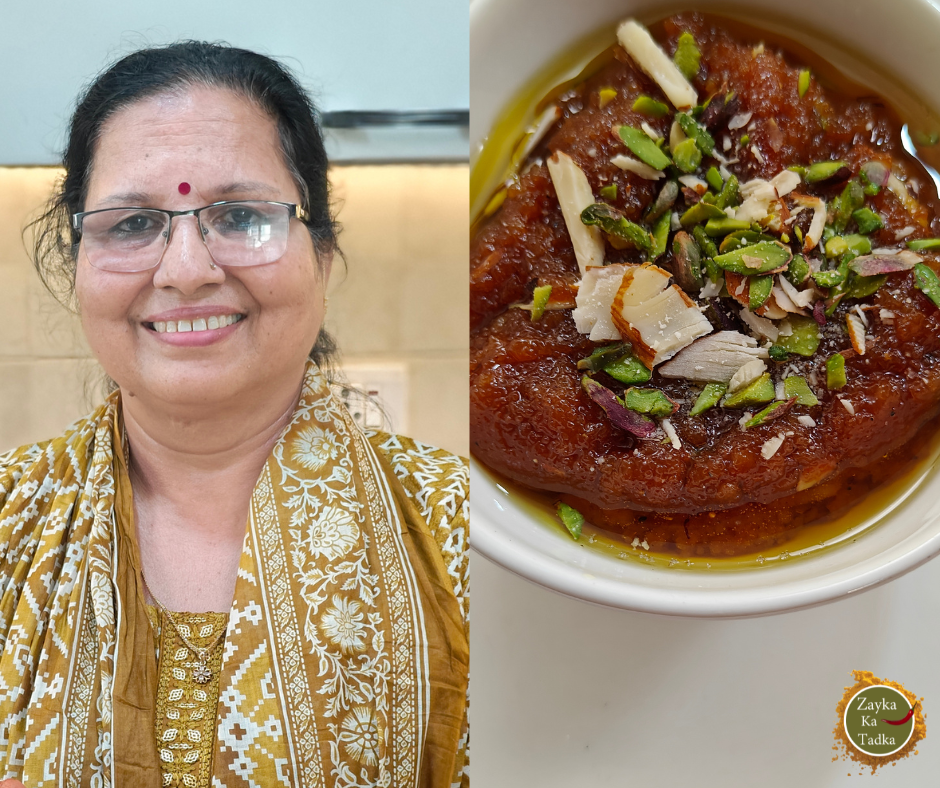 Caramelized Sooji Ka Halwa | Caramel Suji Halwa Recipe